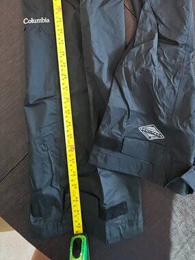 Columbia Omnitech Black Waterproof Pants Size 32 Men's